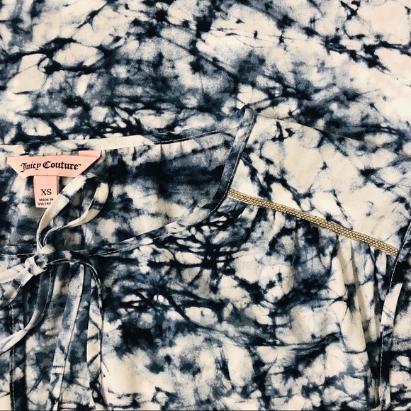 Juicy Couture tie dye sleeveless summer top blouse - Picture 8 of 8